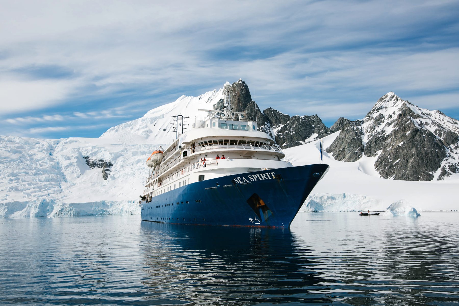 MS Sea Spirit im Eis